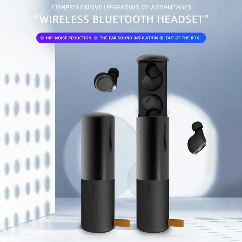Wireless Earphone For Bluetooth 5.0 Double Earbuds Noise Cancelling Stereo TWS Headset Gift With Charging Case New