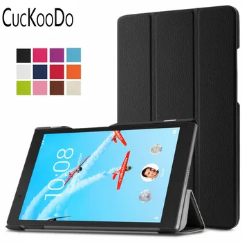 

CucKooDo For Lenovo Tab 4 8",Tri-Fold Ultra Slim Stand Smart Case Cover for New Lenovo Tab 4 8 inch Tablet 2017 Release
