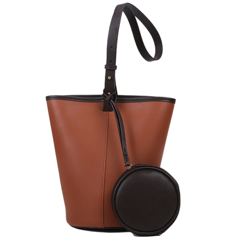

Package Female 2019 New Wave Korean Large Capacity Single Shoulder Simple Fashion Portable Bucket Bag cc