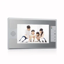 Visiophone HD 600TVL 7 pouces, 1 pièce, visiophone, sonnette, système d'interphone, unité intérieure uniquement, moniteur coloré