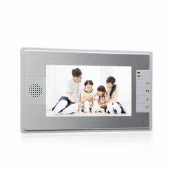 Visiophone HD 600TVL 7 pouces, 1 pièce, visiophone, sonnette, système d'interphone, unité intérieure uniquement, moniteur coloré 