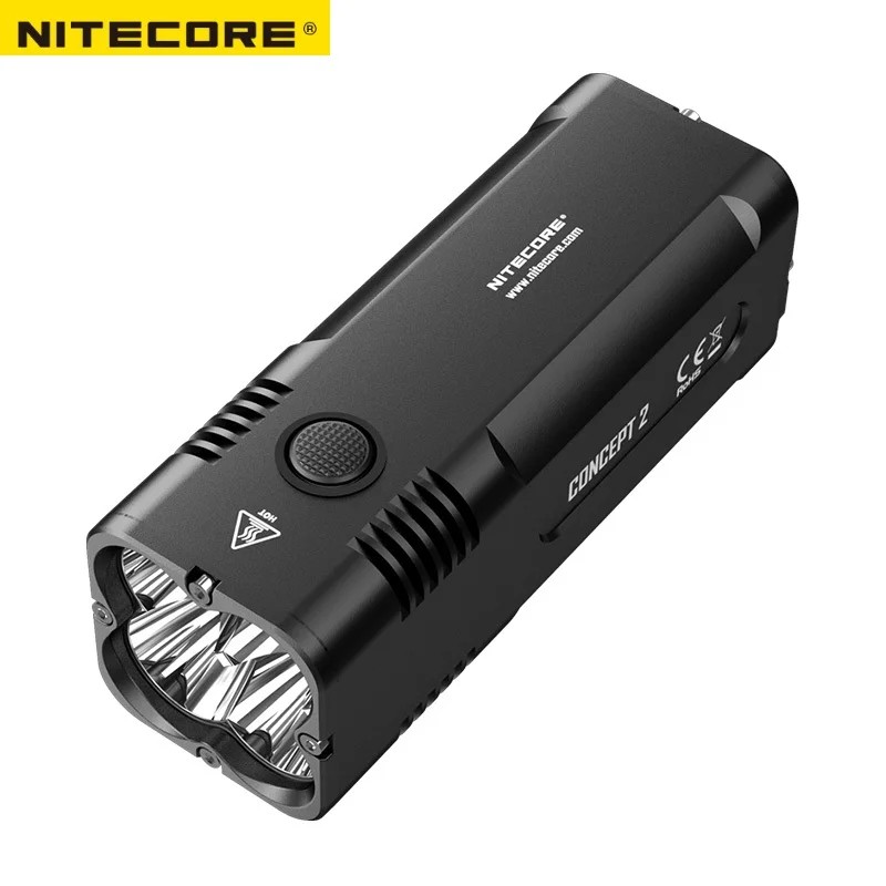 NITECORE концепция 2 C2 6500 люмен 4 x CREE XHP35 HD перезаряжаемый Открытый Кемпинг ДАЛЬНОБОЙНЫЙ фонарь