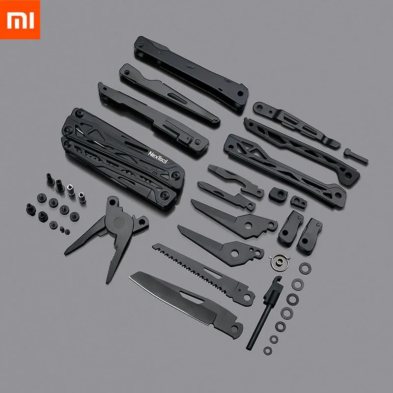 

Xiaomi NEXTOOL 10 IN 1 Outdoor Multi-function Folding Knife Tools Stainless Steel Opener Screwdriver Saw Pliers Ruler Cutter