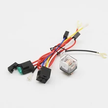 DC12V 80A мотоцикл машина грузовик Рог электропроводка громкоговорителей жгут реле противотуманных фар комплект предохранителей