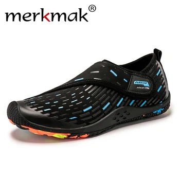 

Merkmak Summer Water Men Casual Shoes Beach Waterproof Drying Shoes Diving Swimming Socks Sneakers Men Tenis Masculino Sandals