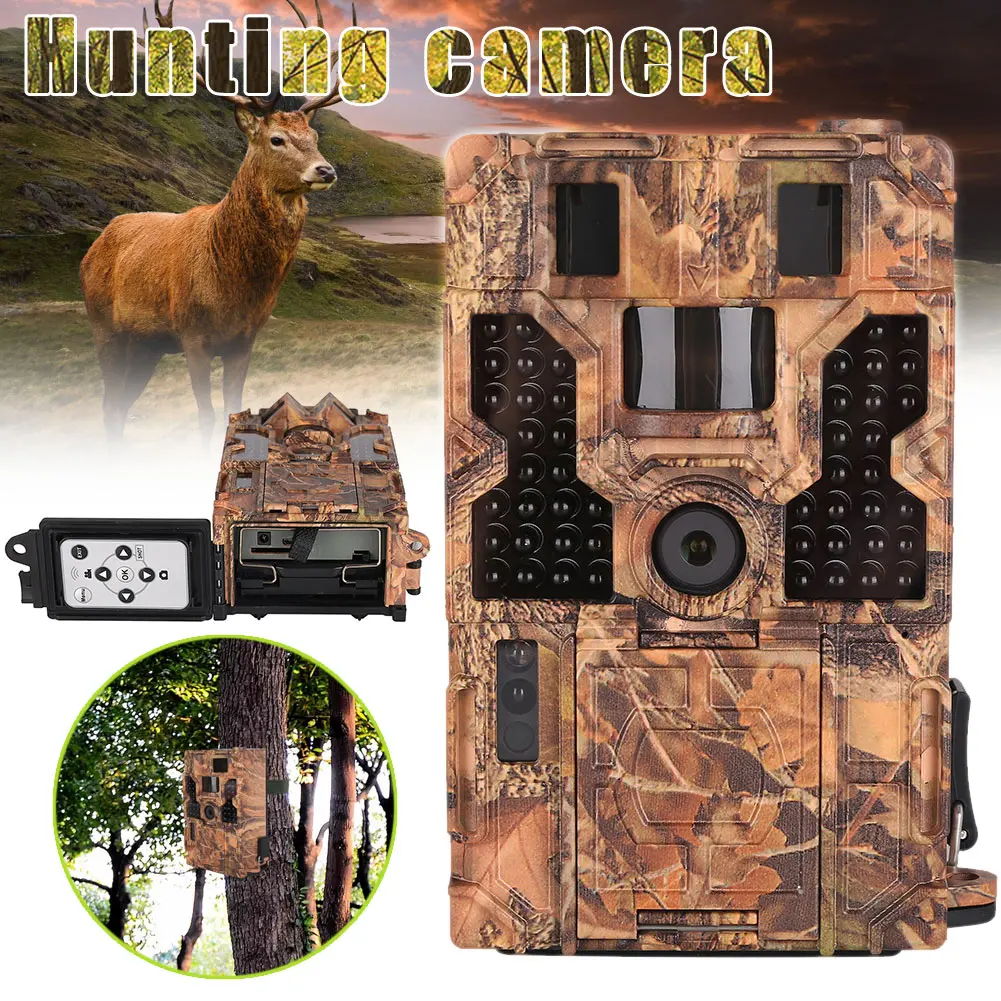 

Newly Hunting HD Camera Infrared Night Vision PIR Sensor Timer Setting for Farm Home SD669