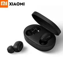 Redmi AirDots TWS беспроводные Xiaomi Bluetooth наушники стерео Bluetooth 5,0 мини гарнитура с микрофоном наушники