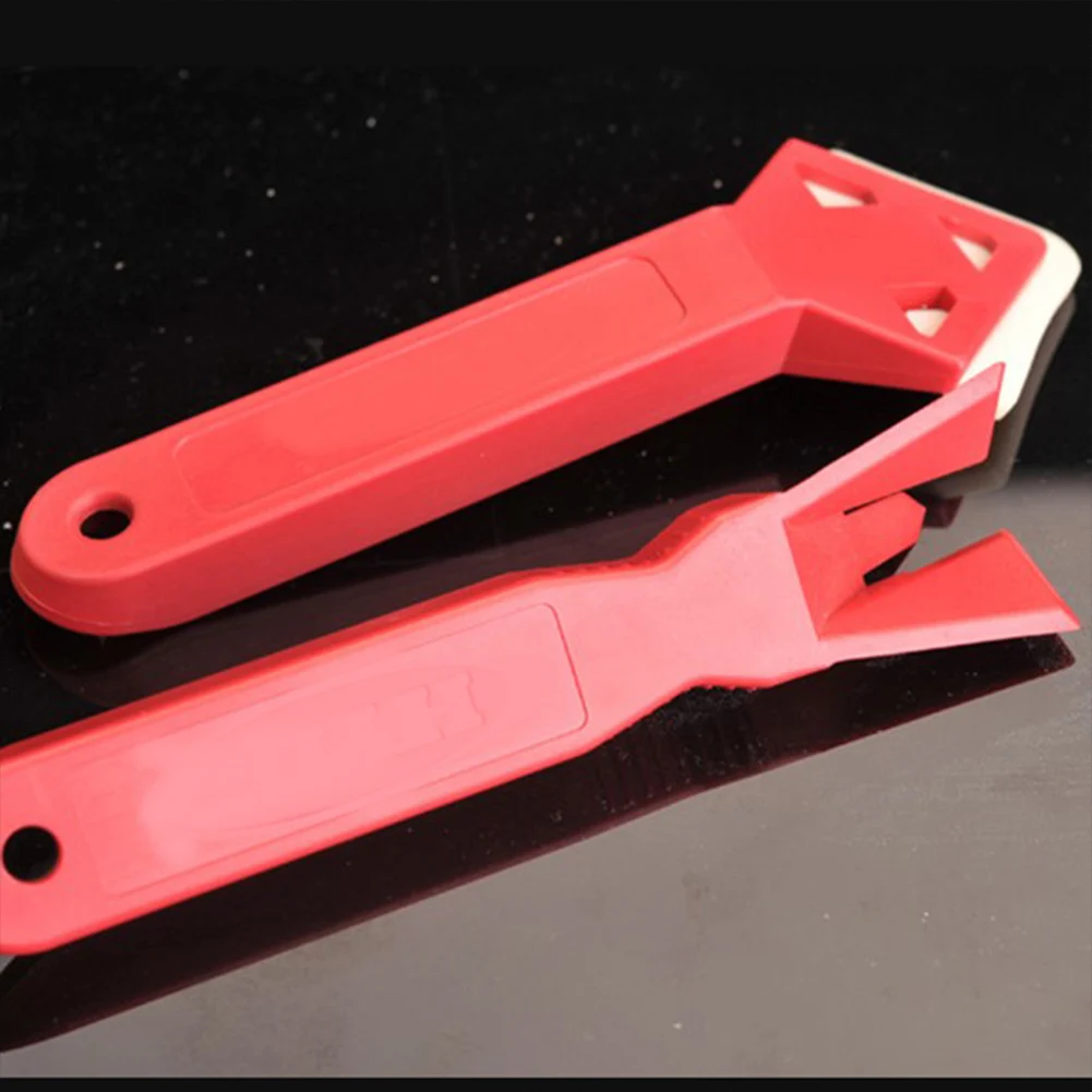  2pcs/set Plastic Cement Removal Grout Remover Hand Tool Kit Sealant Scraper Caulk Tool Glass Cement
