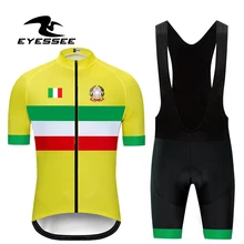 EYESSEE 2020 Italy Cycling Jersey Set Short Sleeve Men Summer Mountain Bike Clothing Racing MTB Bicycle Clothes Cycling Clothing Cycling EYESSEE 2020 Italy Cycling Jersey Set Short Sleeve Men Summer Mountain Bike Clothing Racing MTB Bicycle Clothes Cycling Clothing Cycling