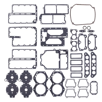 

DWCX 30pcs 439085 9-64112 Gasket Kit 391300 18-4303-1 Fit For Powerhead Johnson Evinrude V4 Crossflow 1977-1989 1990 1991 1992
