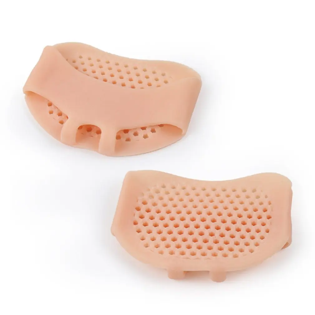 SEBS Silicone Toe Pad Honeycomb Forefoot Cushion Pad Shock Absorption Massage Anti slip Toe Bracer Foot 5