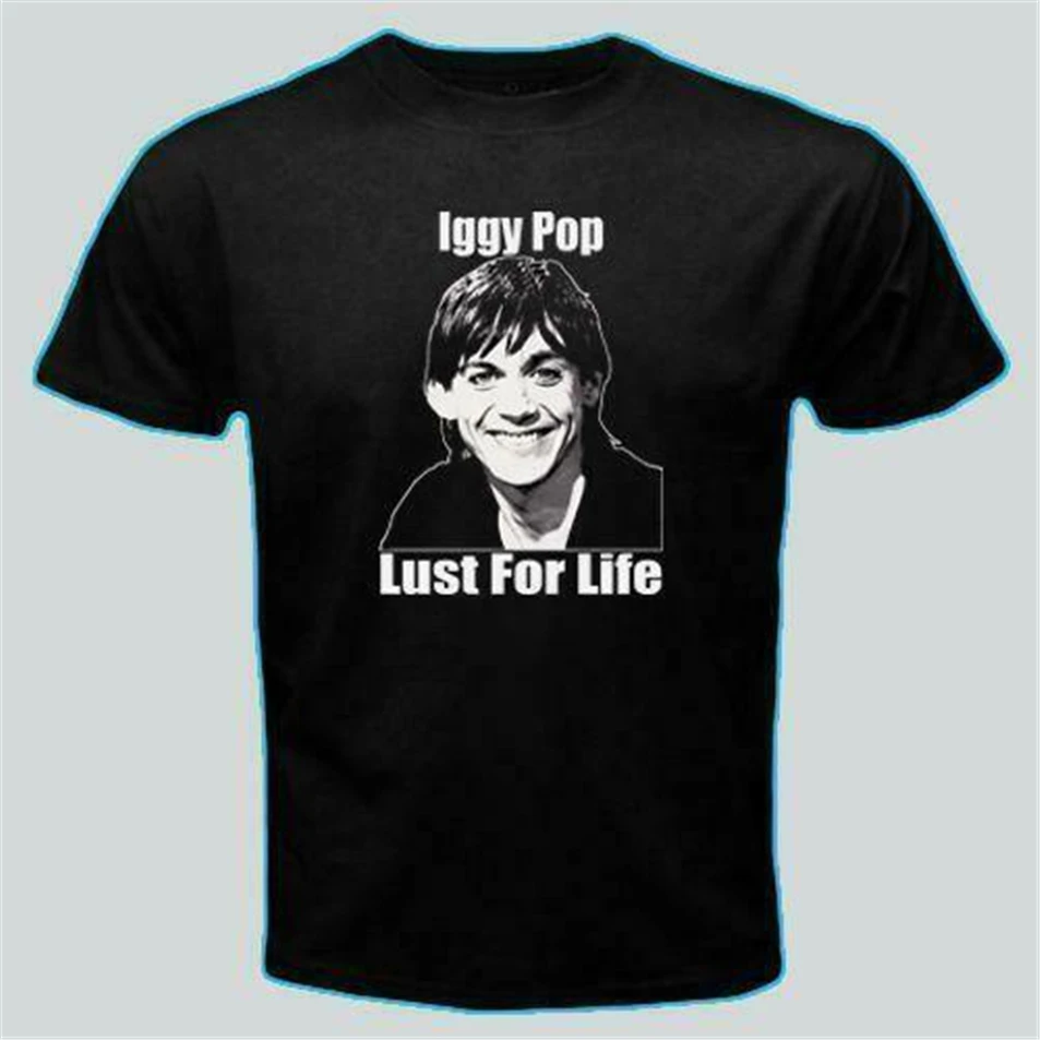 Iggy Pop Lust For Life 2019 модная брендовая мужская Футболка размер S-Xxl Праздничная
