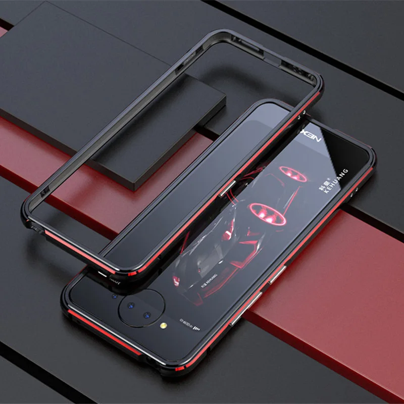 Чехол для Vivo NEX с двойным дисплеем металлическая рамка двухцветный алюминиевый