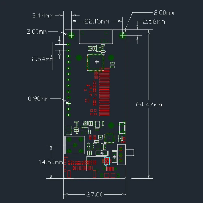 TTGO ESP32 LoRa32 433/868/915 МГц OLED 0,96 дюймовая SD карта модуль Bluetooth Wi-Fi OD889