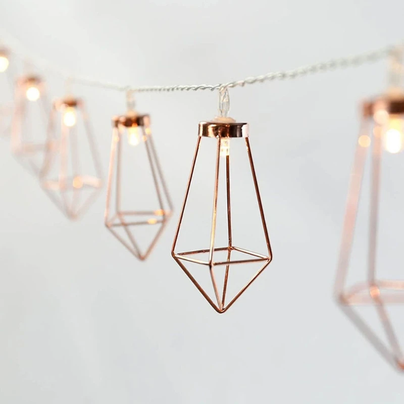 

LED String Light 10LED Battery Operated Metal Party Fairy Light Decoration Light