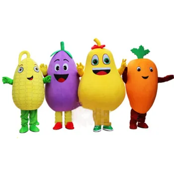 

Fruits Vegetable Mascot Costume Suits Cosplay Party Game Dress Outfits Clothing Promotion Carnival Halloween Xmas Easter Adults