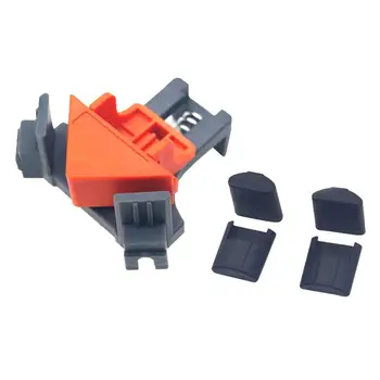 

4PCS Right Angle Fixing Clip Multi-function Woodworking Right Angle Clamp Adjustable Swing Corner Clamp Corner Clip Fixer