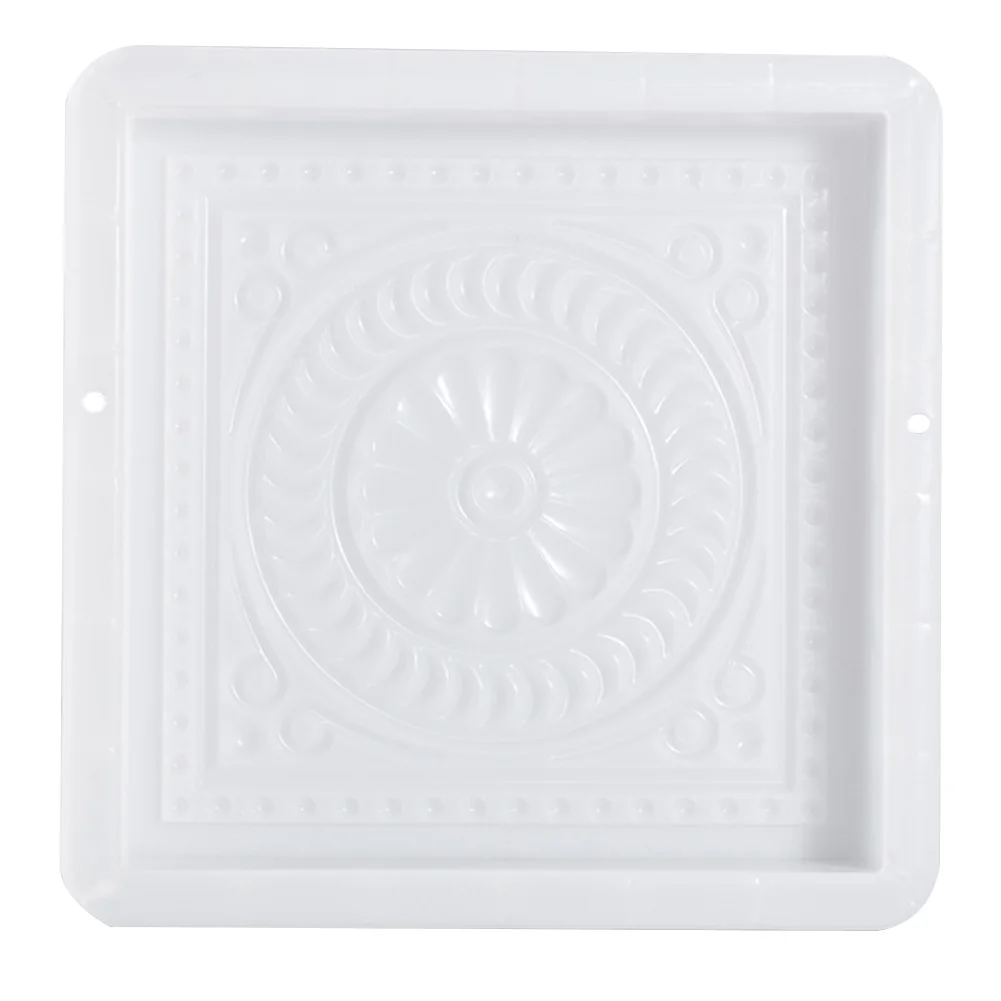 Paving Square Brick Antique Landscape Concrete Molds Reusable Road Casting Craft Making Tools Yard Decor DIY Stepping Stone Home