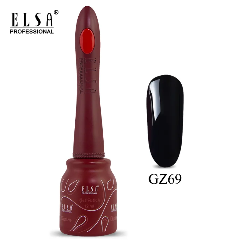 Elsa Nail Art Маникюр Venalisa 80 цветов 12 мл замачиваемый эмалированный Гель-лак УФ-гель для ногтей лак Shirp - Цвет: GZ69