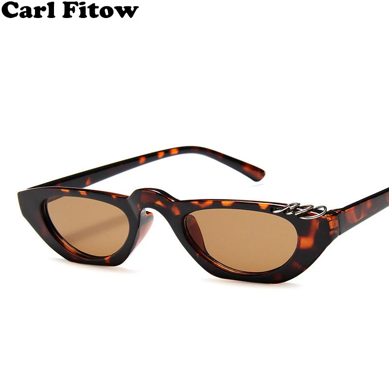 2020 Women Cat Eye Sunglasses Uv400 Small Narrow Lens Vintage Tortoise Shell Frame Cateye Sun Glasses Retro Shades Women S Sunglasses Aliexpress