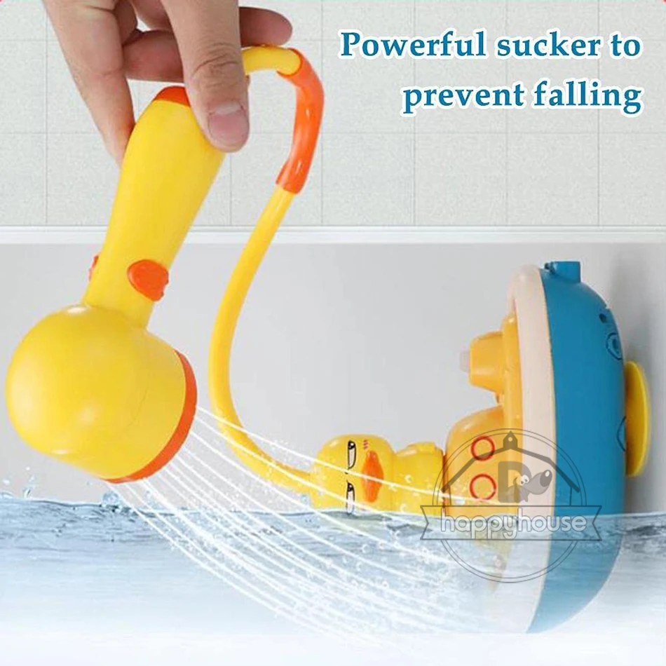 Baby Bath Toys for Kids Electric Duck Sucker Bath Toys Spray Water Toys for Kids Baby Shower Pool Bathtub Toy Sprinkler Baby Toy best baby toddler toys	