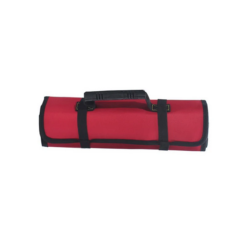 Multifunction Roller Tool Bags Oxford Canvas Practical Handles Bags Chisel Electrician Carrying Toolkit Instrument Package Case small tool pouch Tool Storage Items