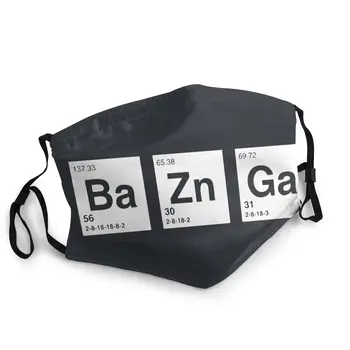 

The Big Bang Theory Breaking Bad Bazinga Reusable Mouth Face Mask Anti Haze Dustproof Protection Mask Respirator Muffle