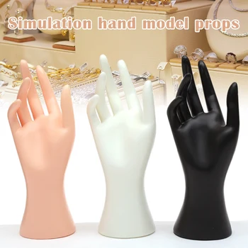 

Hot Wear-Resistant Female Mannequin Hand Jewelry Bracelet Ring Gloves Display Organizer Stand t6