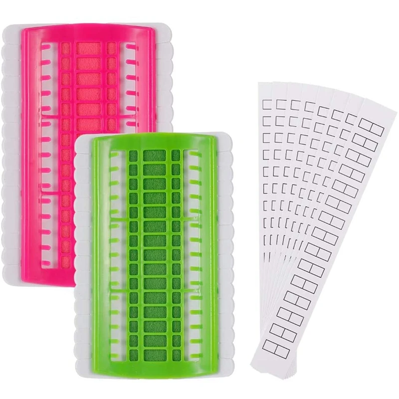 Набор для вышивания из 2 предметов органайзер вышивки крестиком 30 позиций ниток