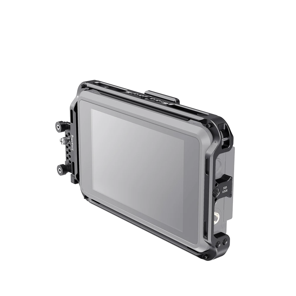 SmallRig монитор экран клетка с солнцезащитным козырьком/HDMI кабель зажим для Atomos Shogun 7 монитор клетка комплект со встроенным натовским Рельсом-2409