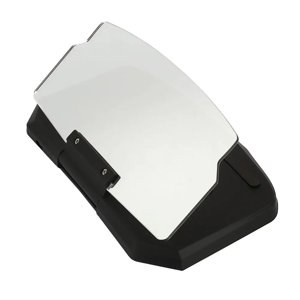 Phone HUD Stand Projection Bracket Multi-Functional Car GPS Holder Head-Up Display Wireless Charger DC 5V Black
