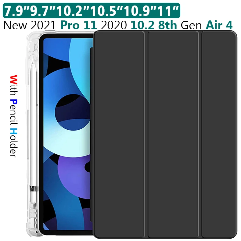 Custodia Per Ipad Pro 11 M1 2021 Custodia Per Ipad Air 4 Custodia Air 2020 10.2 Pro 11 12.9 12 9 2021 Per Ipad 10.2 8A Generazione 8 Funda