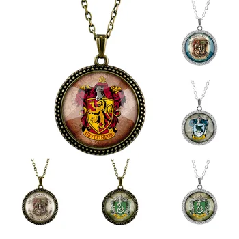 

2020 New Harried potter Toy Action Figure Badge Necklace Men's and Women's Accessories Fans Collection Gift
