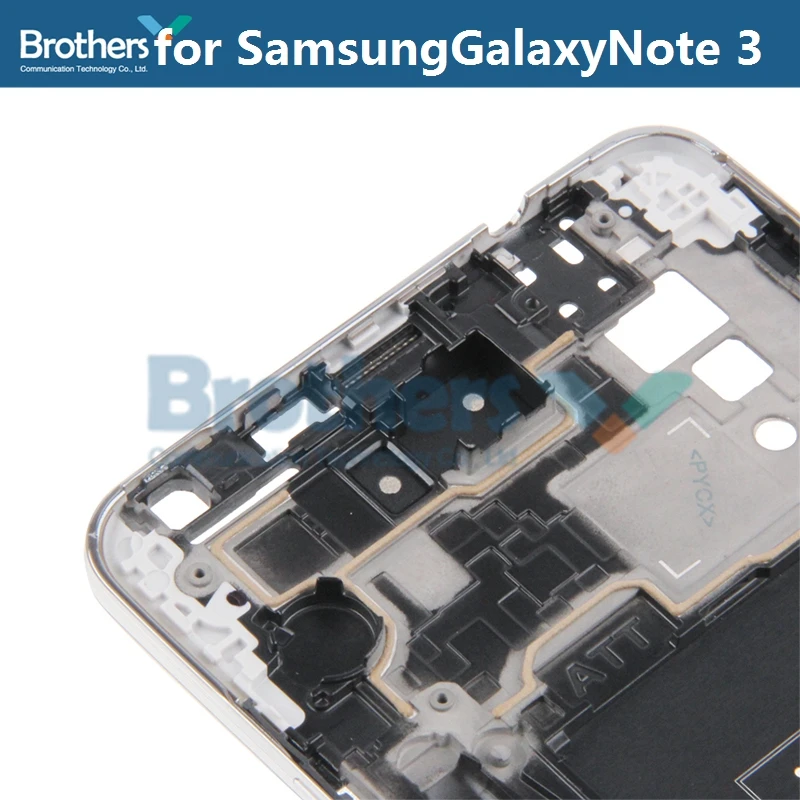 Передняя рамка для samsung Galaxy Note 3 средняя рамка Середина Рамка N900 N9000 N9005 корпус батареи задняя крышка Держатель экрана Топ