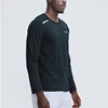 Men Autumn Winter Fleece Warm Sports T-Shirt Long Sleeve Outdoor Running Shirt Gym Fitness Clothes Exercise Training Sportswear ► Photo 3/6