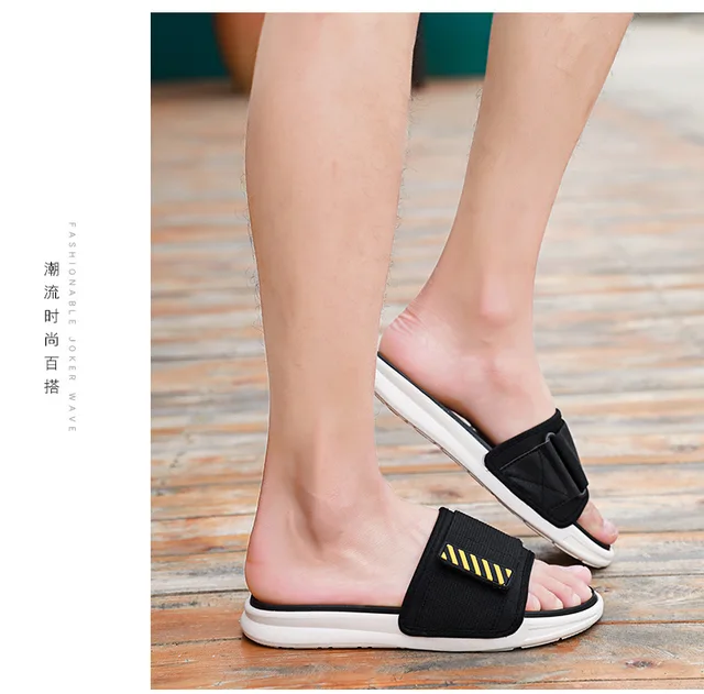 Slippers Men's shoes outdoor sandals designer for men Summer Home Students  Wear Korean Style Couples Cool Towers sample - AliExpress