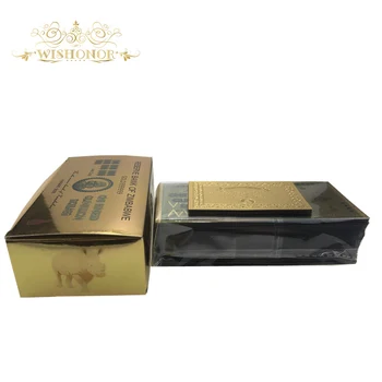 

100pcs/box Zimbabwe Banknotes One Hundred Quintillion Dollars in 24k Gold Gold Fake Banknotes By Fast shipping