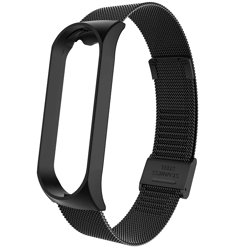 Браслет для Xiao mi Band 4 сменный ремешок из нержавеющей стали Xio mi Xaio mi Xia mi xaomi mi Xaiomy металлический браслет для женщин и мужчин - Цвет: 003