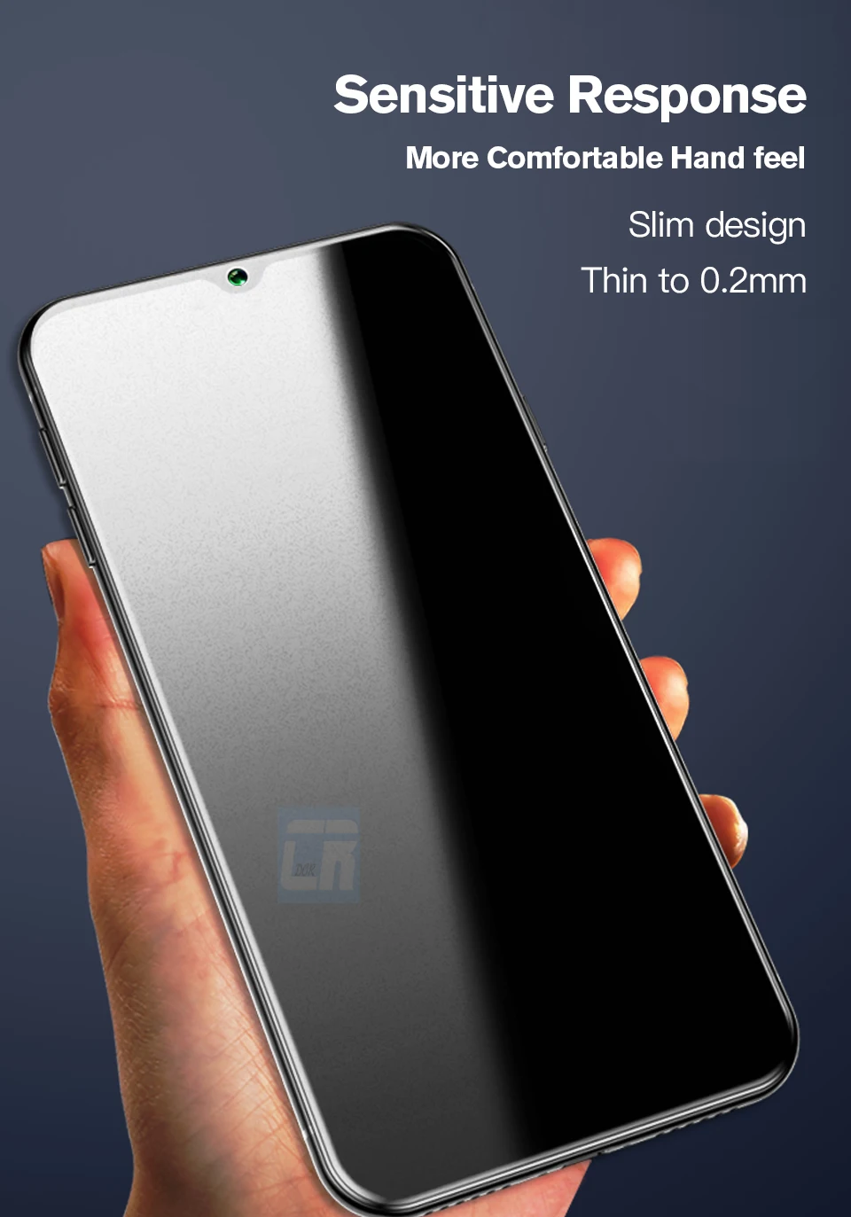 No Fingerprint Matte Hydrogel Film for Xiaomi Redmi Note 8 7 7A K20 Pro Note 4 4x Screen Protector for Xiao A3 Lite Frosted Film 8