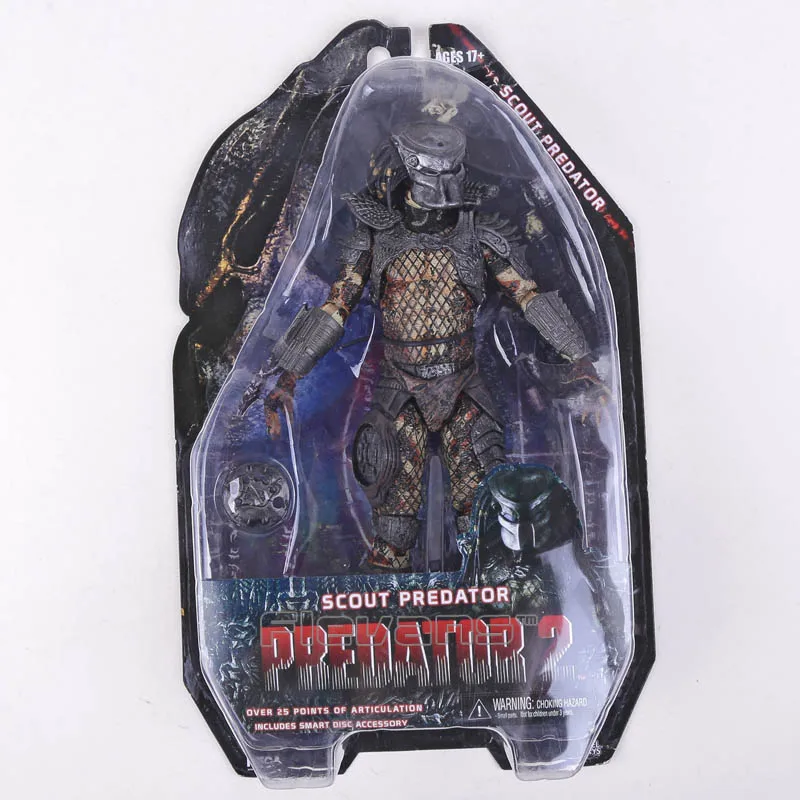 NECA Predator 2 LOST/SCOUT/WARRIOR хищник, ПВХ фигурка Коллекционная модель игрушки 7