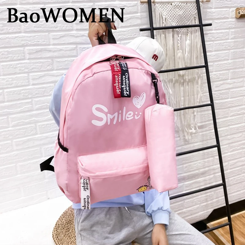 Модные Нейлоновые женские рюкзаки BaoWomen дорожные с несколькими карманами