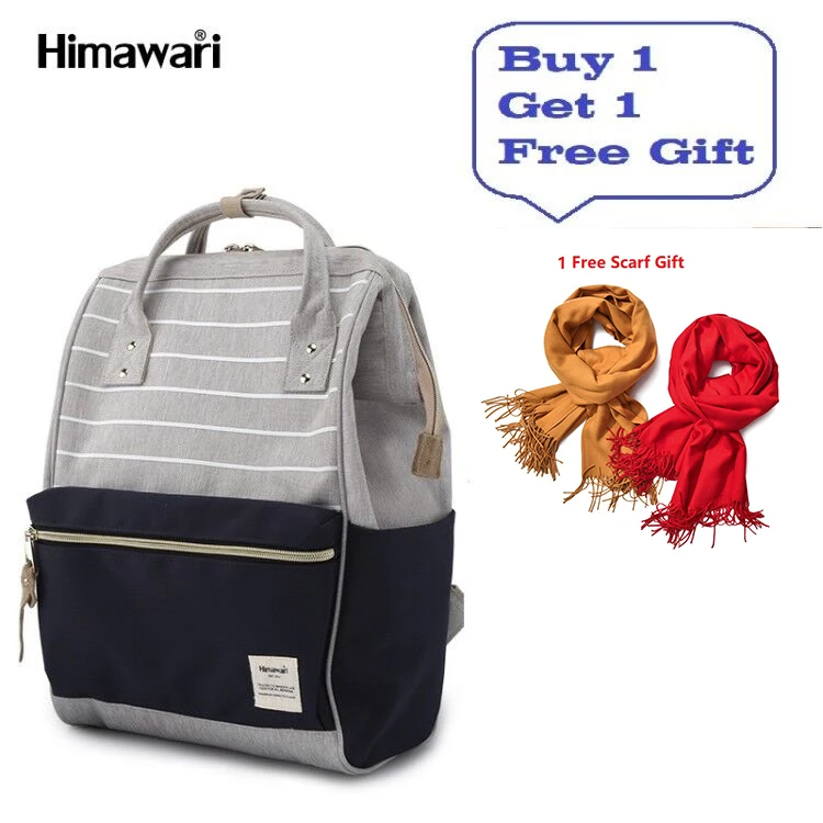 Himawari, модные школьные рюкзаки для девочек-подростков, Классический дорожный рюкзак для ноутбука, женская сумка на плечо, школьные сумки, Bolsa