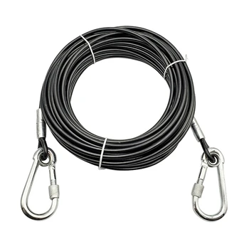 

Extra Long Wire Rope Dog Chain Traction Rope Outdoor Dog Leash