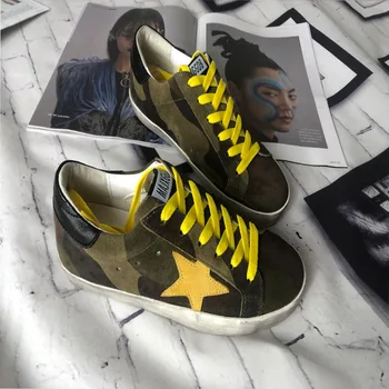 

Brand new design,dirty shoes MAJX leather camouflage style, lovers style shoes