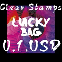 Lucky bag 0.01 selos claros oferta especial transparente transparente transparente selo de silicone/selo diy scrapbooking/foto clara selo folhas(China)