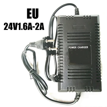 

EU Plug 24V 48W 1.6-2A Amp Battery Charger Adapter For Electric E-scooter Bike Role Unisex DC Charger