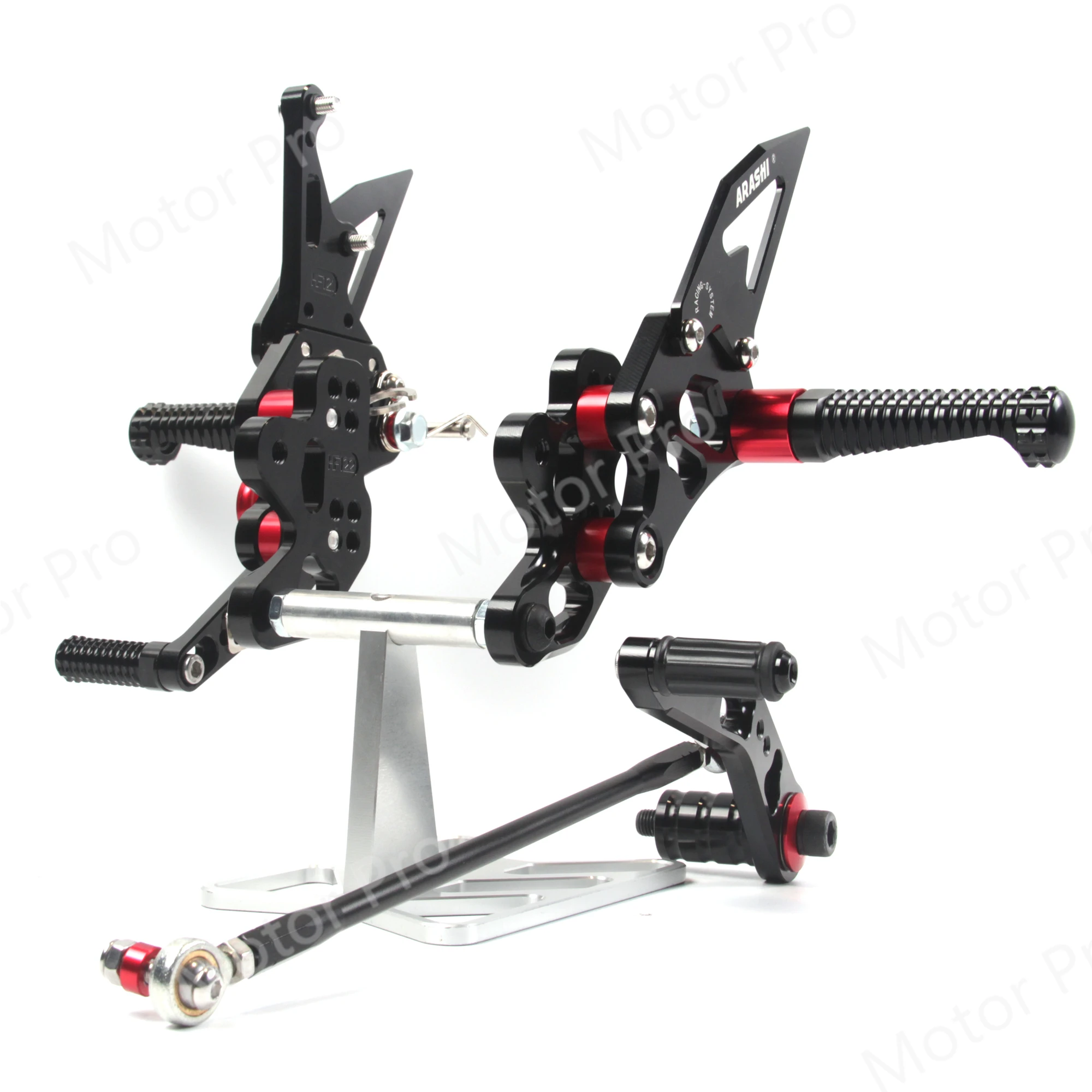 Регулируемые подножки для SUZUKI GSXR 600 750 2006-2010 2007 2008 2009 подножка Rearset педаль GSX-R GSX R GSXR600 GSXR750 черный