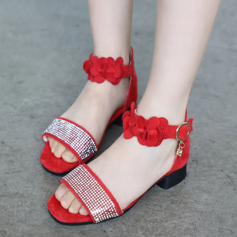 little girl sandals with heels