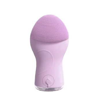 

Facial Cleansing Brush, Sonic Silicone Exfoliating Face Scrubbers, IPX7 Waterproof Electric Massage Brush for All Skin Types(Pur