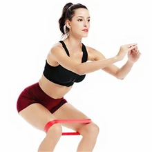 Йога Сопротивление резиновая резинка оборудование для фитнеса Пилатес Спорт тренировки натуральный латекс эластичный круг для внутреннего наружного